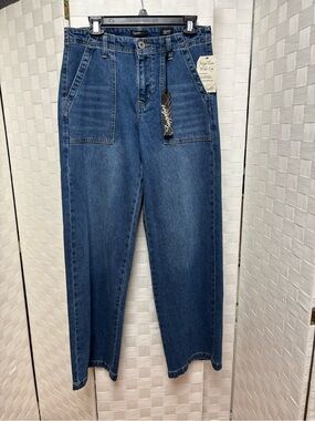 Nwt Supplies High Rise Wide Leg Jeans Size 28 Size 6